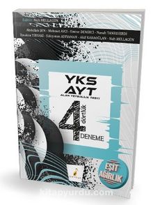 2019 YKS AYT Eşit Ağırlık 4 Dörtlük 4 Deneme Sınavı kitap kapağı