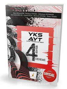 2019 YKS AYT Sayısal 4 Dörtlük 4 Deneme Sınavı kitap kapağı