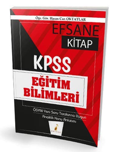 2020 KPSS Eğitim Bilimleri Efsane Kitap Konu Anlatımlı kitap kapağı