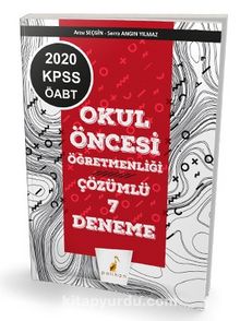 2020 KPSS ÖABT Okul Öncesi Öğretmenliği 7 Çözümlü Deneme kitap kapağı