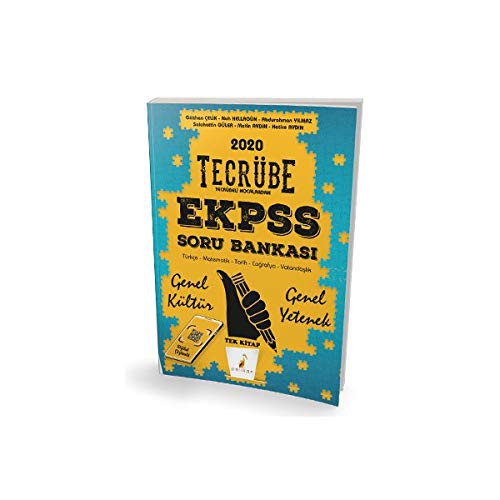 2020 EKPSS Tecrübe Genel Yetenek Genel Kültür Dijital Çözümlü Soru Bankası kitap kapağı