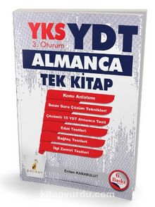 YKS 3.Oturum YDT Almanca Tek Kitap kitap kapağı