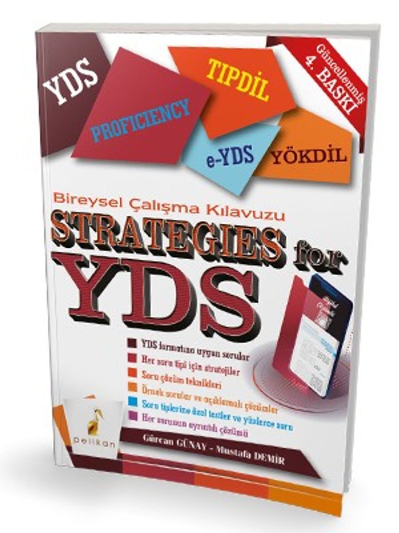 Strategies for YDS Bireysel Çalışma Kılavuzu kitap kapağı