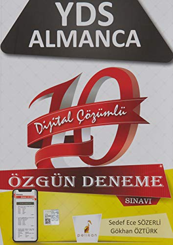 YDS Almanca Dijital Çözümlü Çek Kopart 10 Özgün Deneme Sınavı kitap kapağı