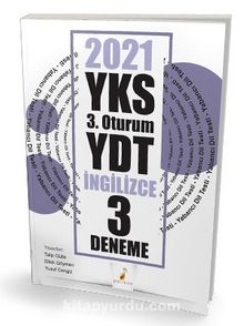 YKS 3. Oturum YDT İngilizce 3 Deneme Sınavı kitap kapağı