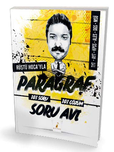 Rüştü Hoca'yla Paragraf Soru Avı 101 Soru 101 Çözüm kitap kapağı