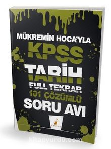 KPSS Tarih Soru Avı 101 Çözümlü Soru Full Tekrar kitap kapağı