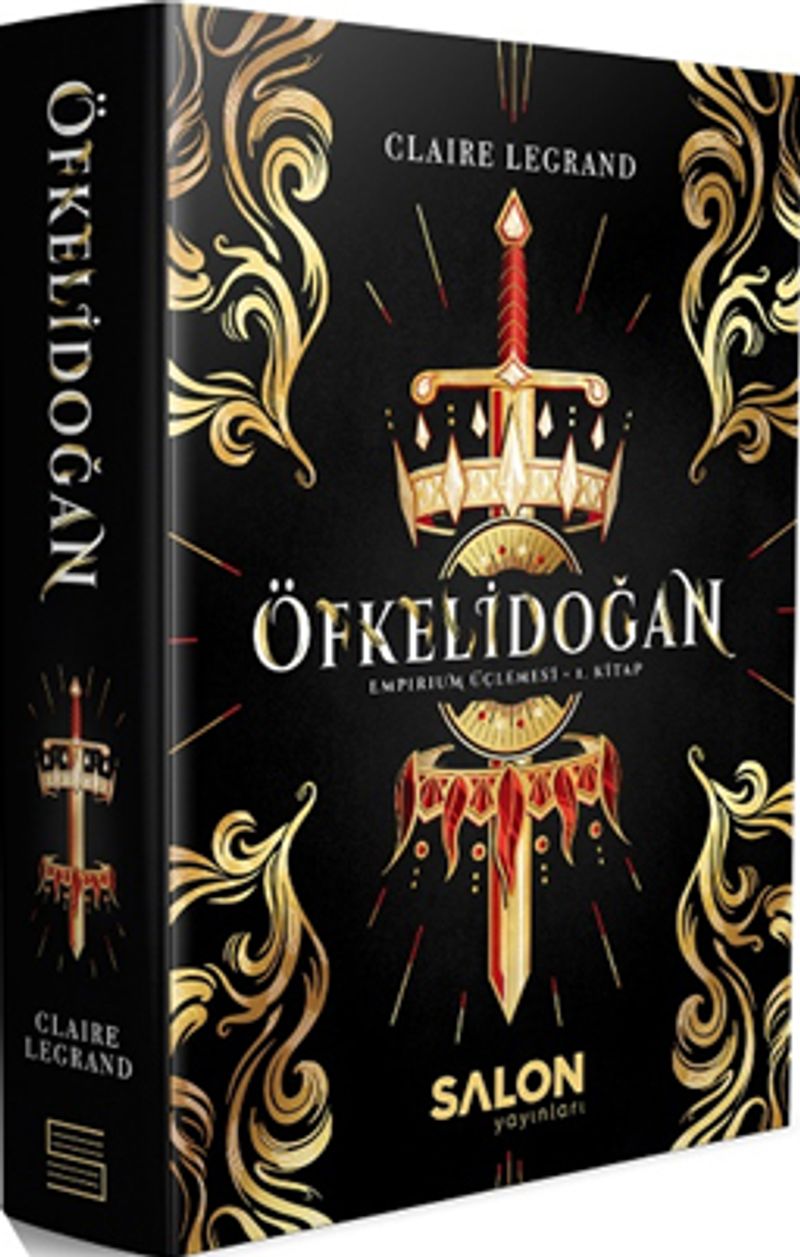 Öfkelidoğan / Empirium Üçlemesi 1. Kitap (Ciltli) kitap kapağı