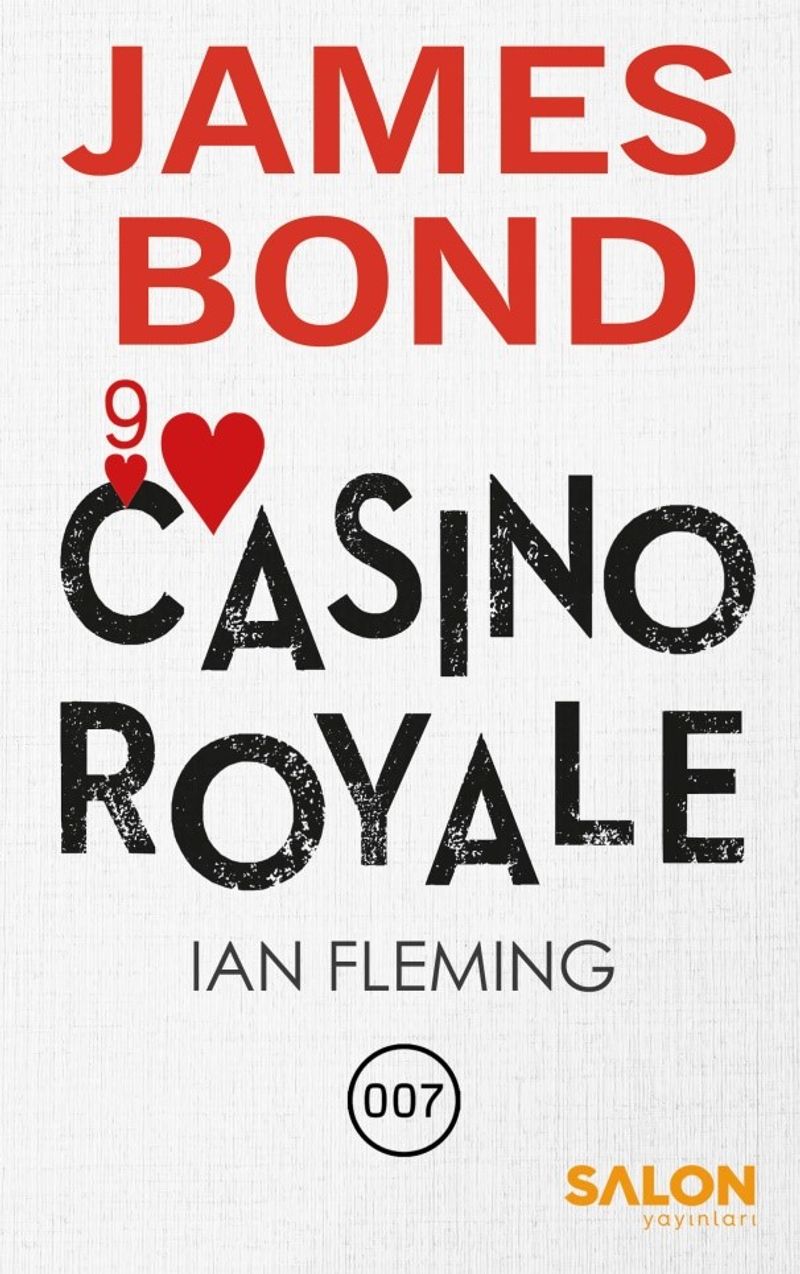 James Bond / Casino Royale kitap kapağı