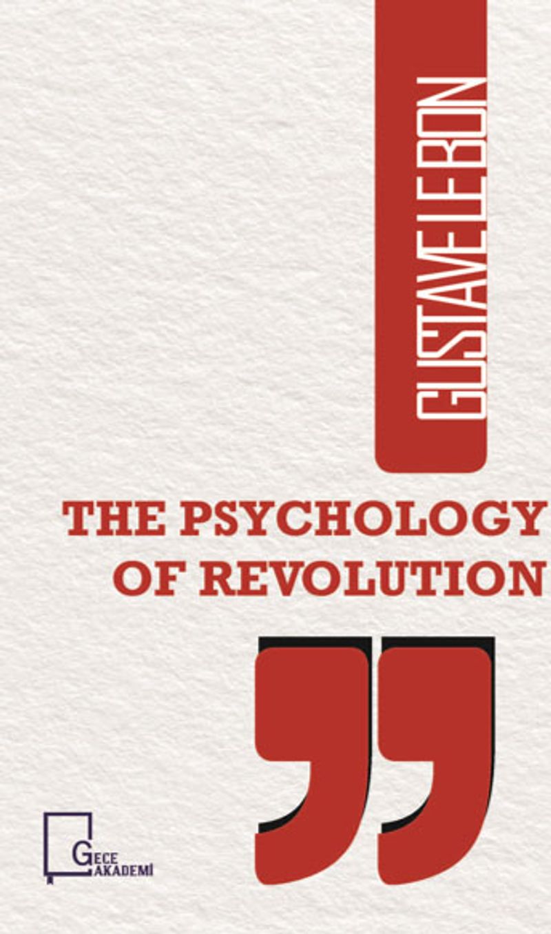 The Psychology Of Revolution kitap kapağı