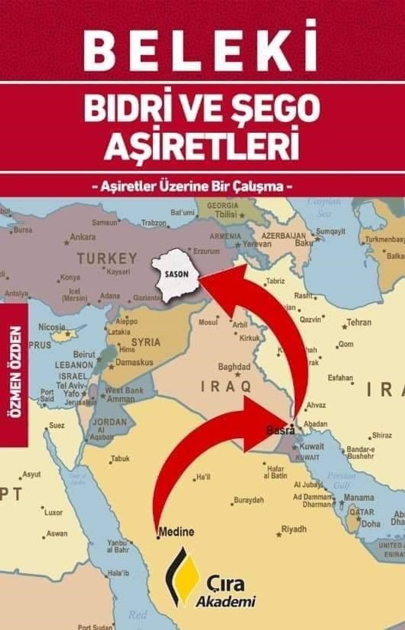 Beleki Bıdri ve Şego Aşiretleri kitap kapağı