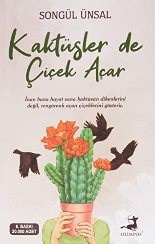 Kaktüsler de Çiçek Açar kitap kapağı