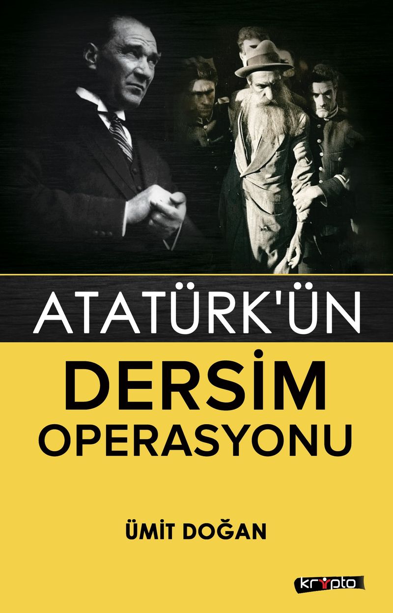 Atatürk'ün Dersim Operasyonu kitap kapağı