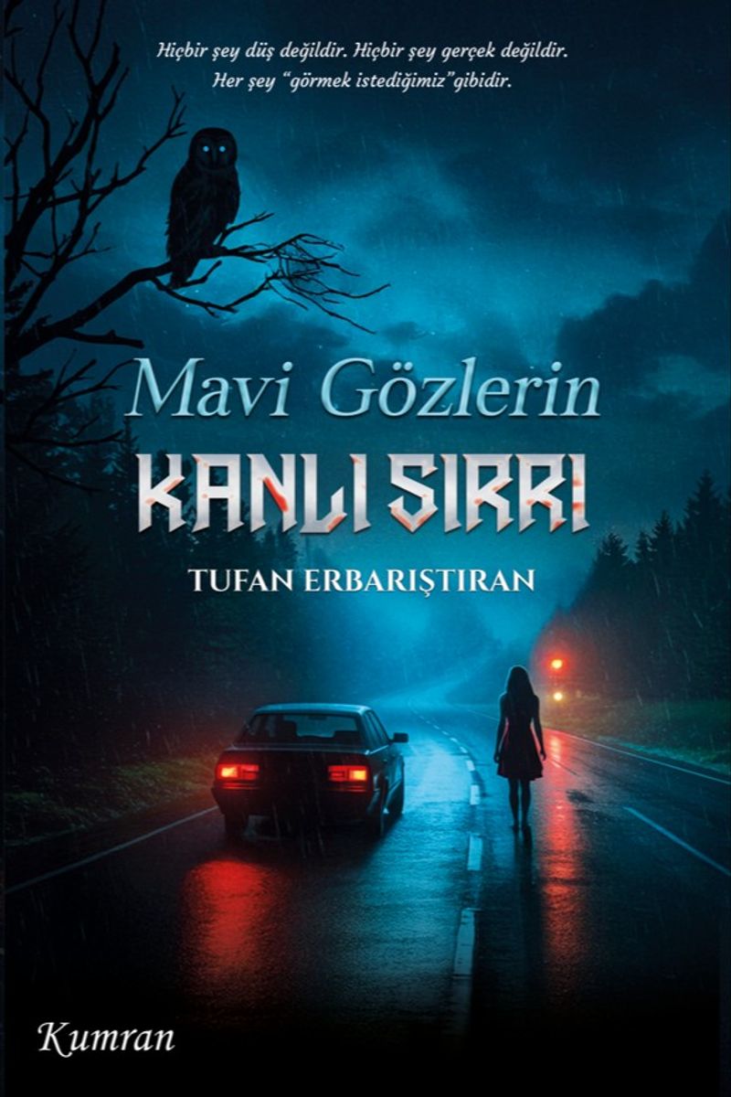 Mavi Gözlerin Kanlı Sırrı kitap kapağı