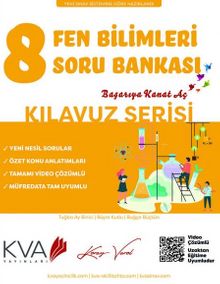 8. Sınıf Kılavuz Serisi Fen Bilimleri Soru Bankası kitap kapağı