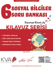6. Sınıf Kılavuz Serisi Sosyal Bilgiler Soru Bankası kitap kapağı