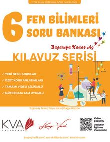 6. Sınıf Kılavuz Serisi Fen Bilimleri Soru Bankası kitap kapağı