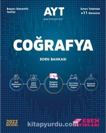 2022 AYT Coğrafya Soru Bankası kitap kapağı