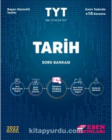 2022 TYT Tarih Soru Bankası kitap kapağı