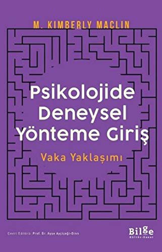 Psikolojide Deneysel Yönteme Giriş & Vaka Yaklaşımı kitap kapağı