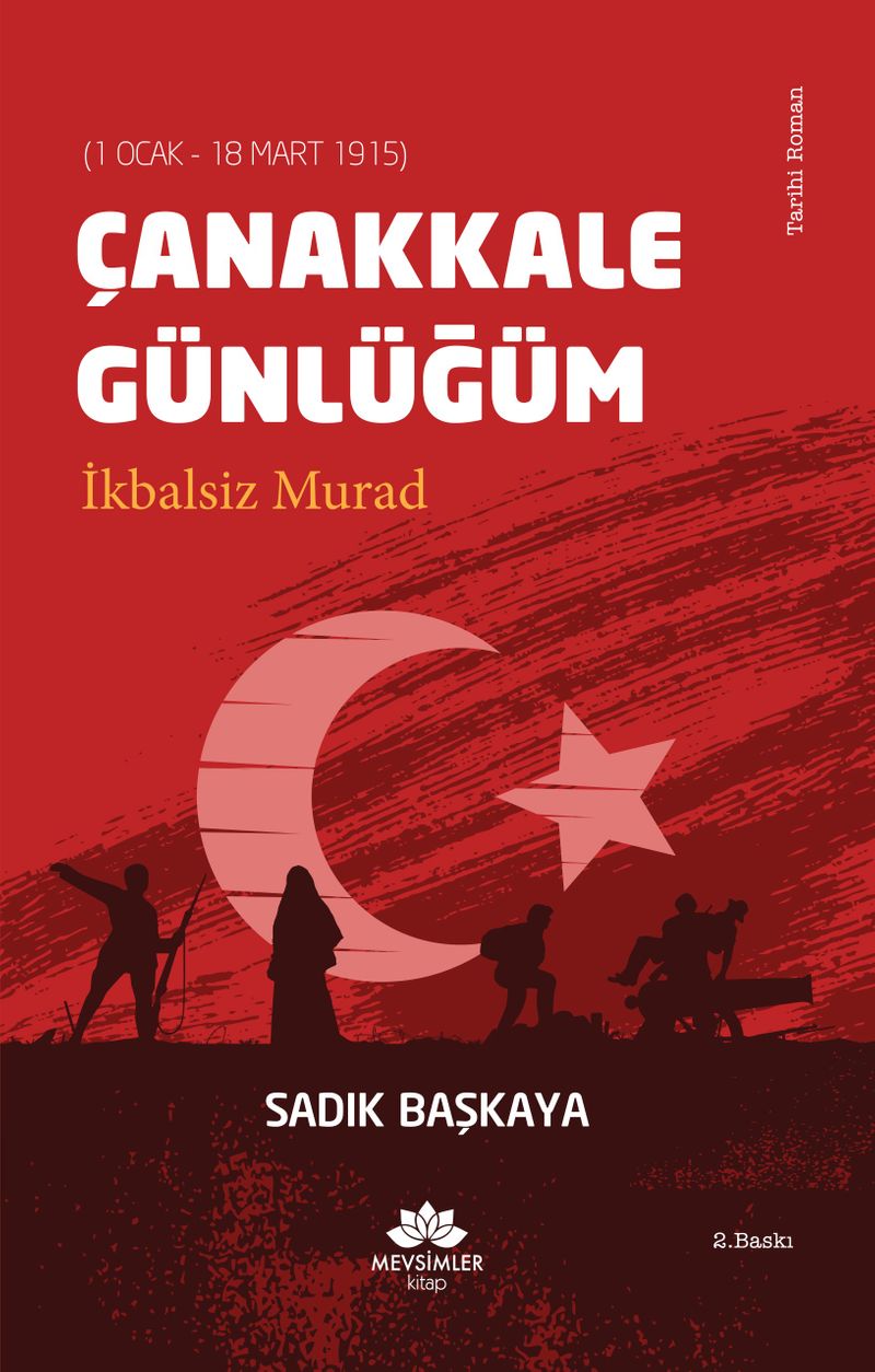 Çanakkale Günlüğüm İkbalsiz Murad kitap kapağı