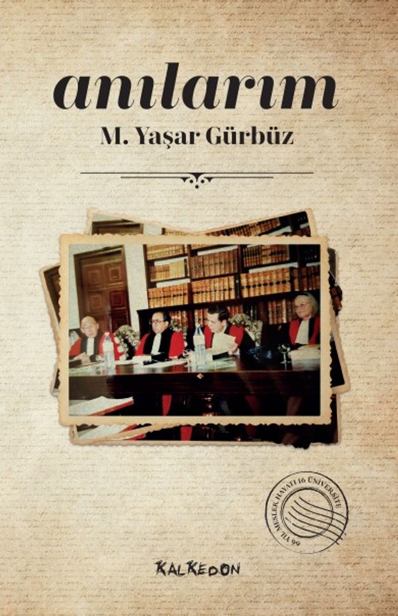 Anılarım kitap kapağı