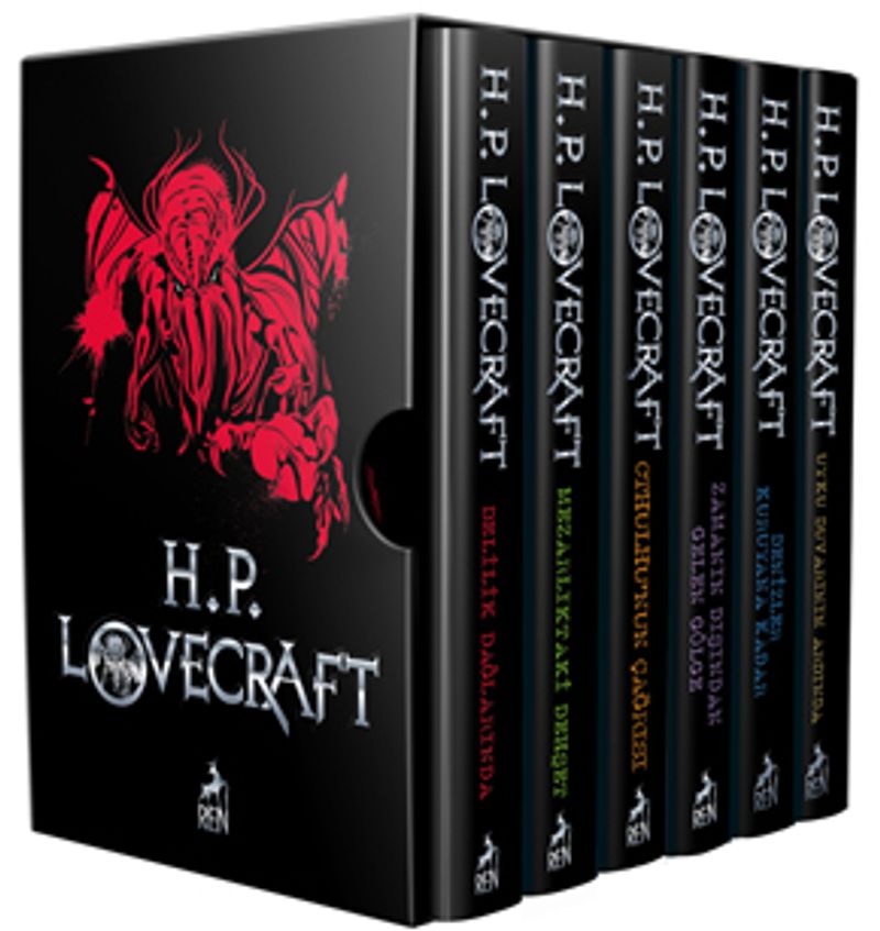 H.P. Lovecraft Seti (6 Kitap) kitap kapağı