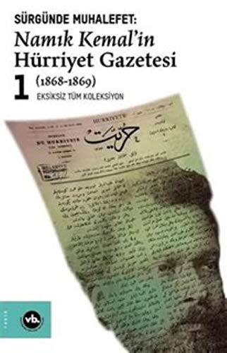 Sürgünde Muhalefet Namık Kemal'in Hürriyet Gazetesi 1 (1868-1869) kitap kapağı