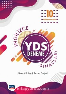 YDS Deneme İngilizce 10 Özgün Deneme Sınavı kitap kapağı
