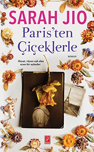 Paris’ten Çiçeklerle kitap kapağı
