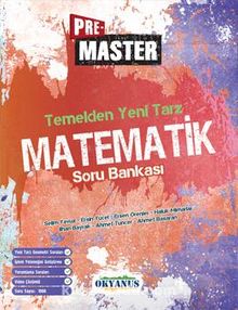Pre Master Temelden Yeni Tarz Matematik Soru Bankası kitap kapağı