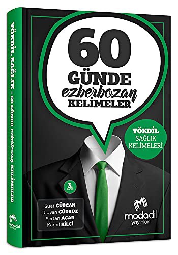 YÖKDİL Sağlık Bilimleri 60 Günde Ezber Bozan Kelimeler kitap kapağı