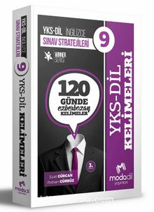 YKS Dil Sınav Stratejileri 9 120 Günde Ezber Bozan Kelimeleri kitap kapağı