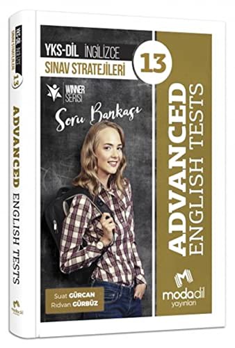 YKS DİL Sınav Stratejileri Advanced English Tests kitap kapağı
