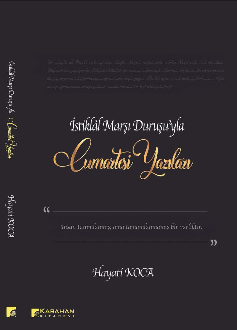 İstiklal Marşı Duruşu'yla Cumartesi Yazıları kitap kapağı