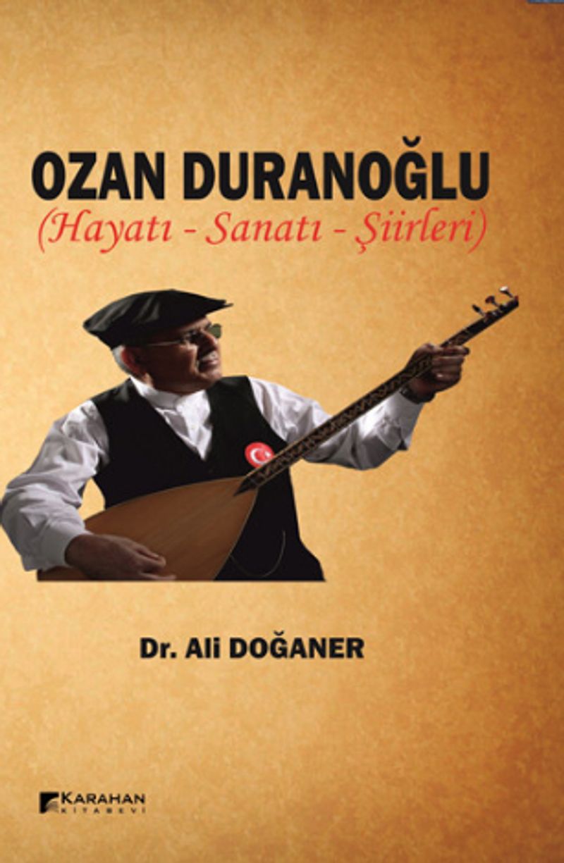 Ozan Duranoğlu Hayatı Sanatı Şiirleri kitap kapağı
