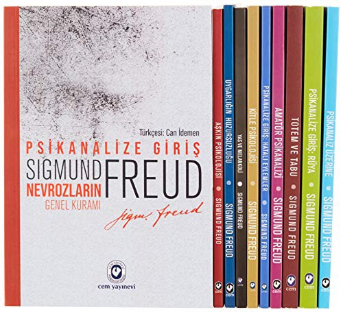 Sigmund Freud Seti 10 Kitap Takım kitap kapağı