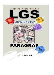 8.Sınıf LGS Paragraf Soru Bankası kitap kapağı
