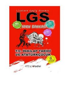 8.Sınıf LGS İnkılap Tarihi Soru Bankası kitap kapağı