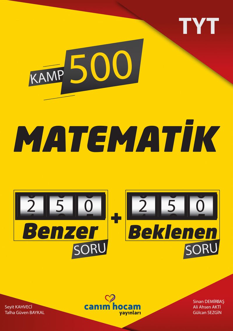 TYT Matematik Kamp 500 kitap kapağı