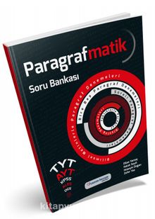 Paragrafmatik Soru Bankası kitap kapağı