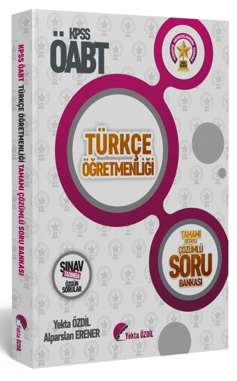2020 ÖABT Türkçe Öğretmenliği Soru Bankası Çözümlü kitap kapağı