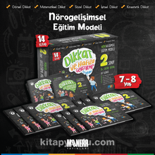 2. Sınıf Dikkat ve Hafıza Geliştirme Programı (14 Kitap) kitap kapağı