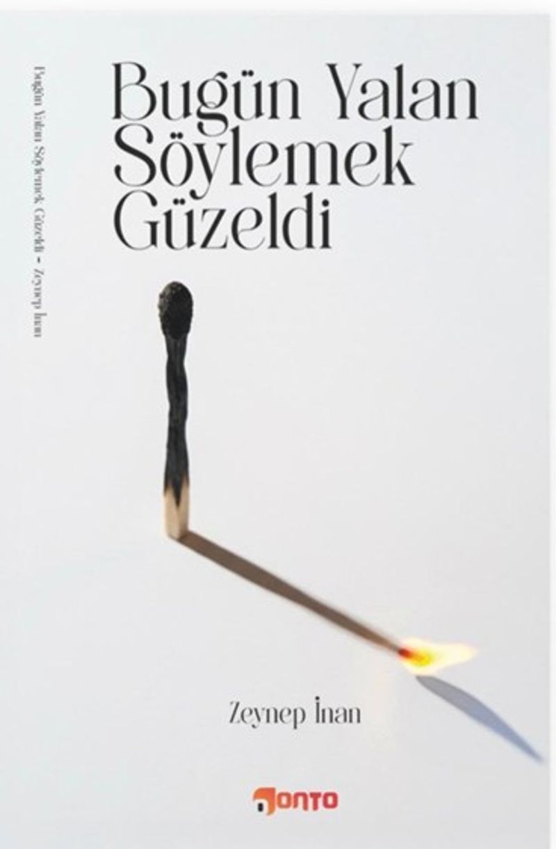 Bugün Yalan Söylemek Güzel kitap kapağı