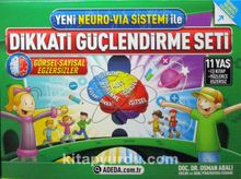 Dikkati Güçlendirme Seti (5. Sınıf) 11 Yaş (3 Kitap Takım) kitap kapağı