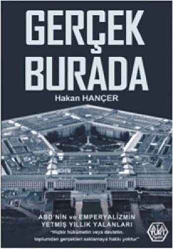 Gerçek Burada kitap kapağı