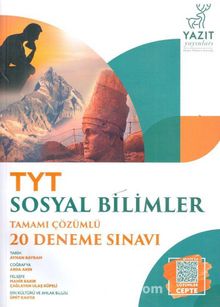 TYT Sosyal Bilimler Tamamı Çözümlü 20 Deneme Sınavı kitap kapağı