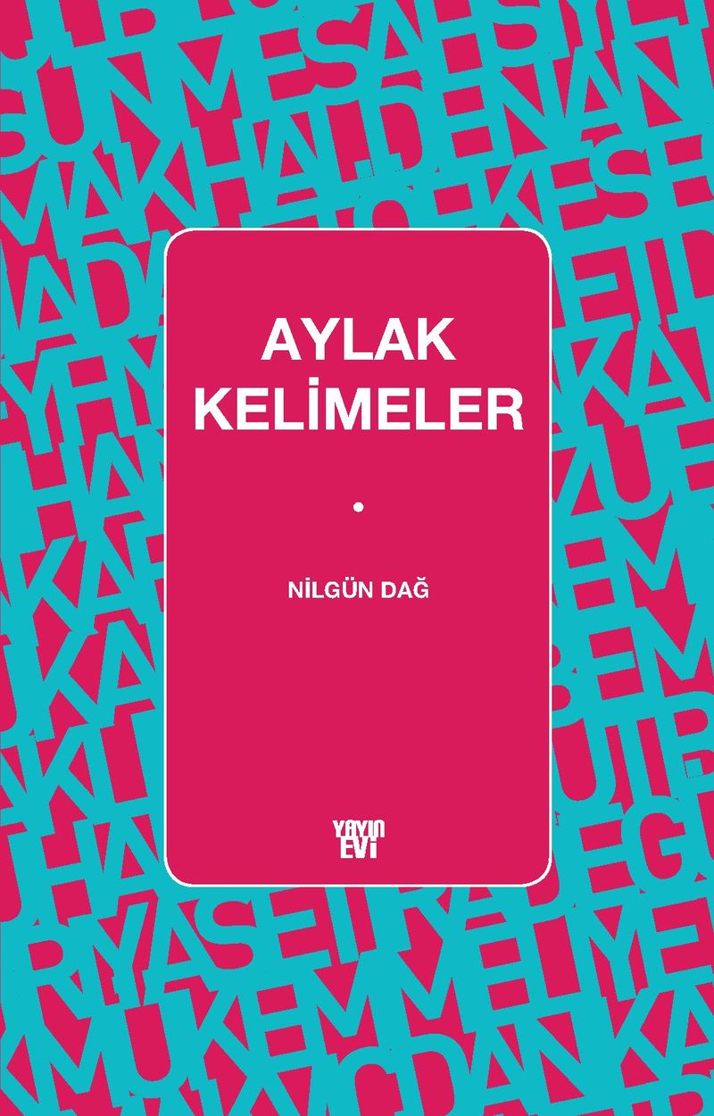 Aylak Kelimeler kitap kapağı