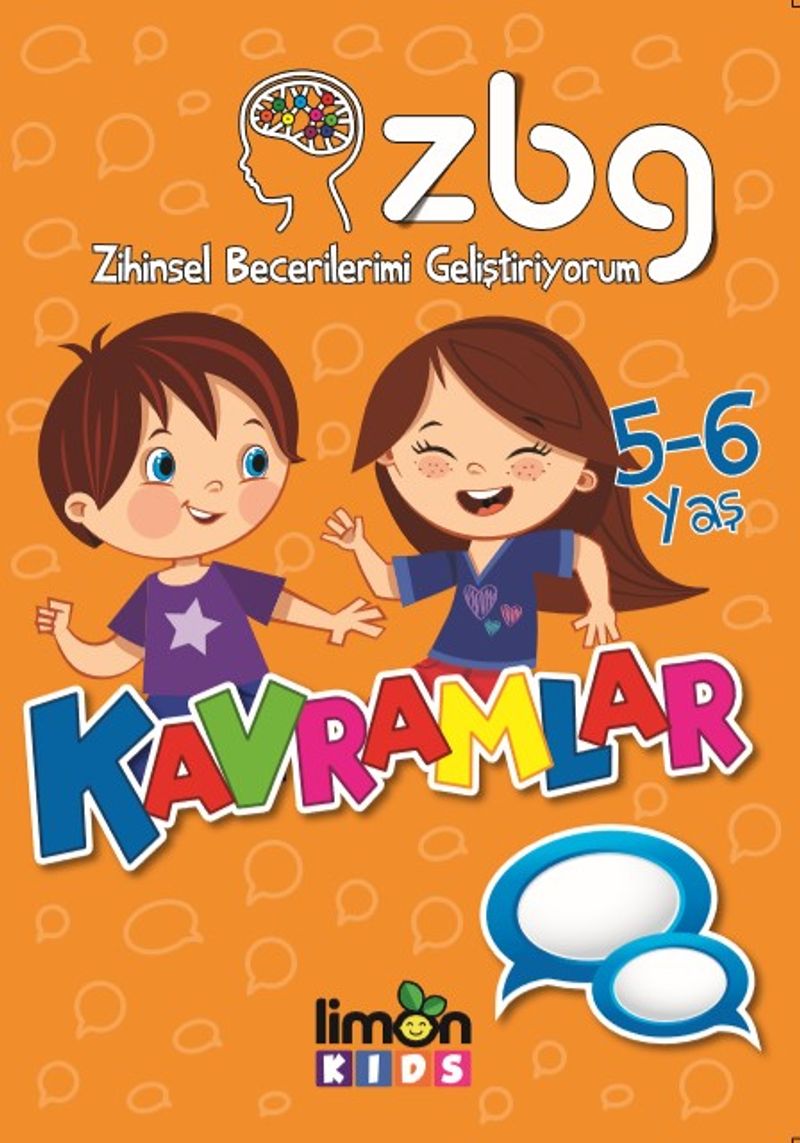Zihinsel Becerilerimi Geliştiriyorum 5-6 Yaş Kavramlar kitap kapağı
