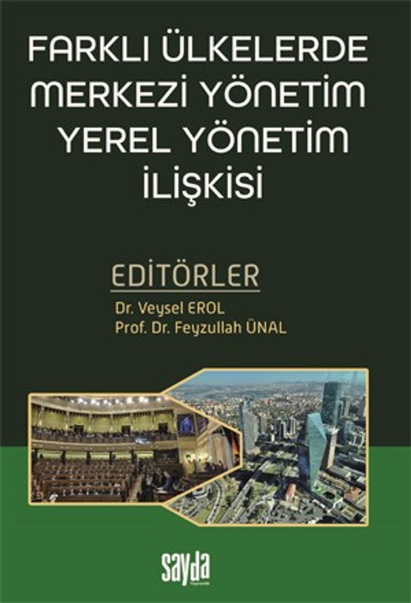 Farklı Ülkelerde Merkezi Yönetim Yerel Yönetim İlişkisi kitap kapağı